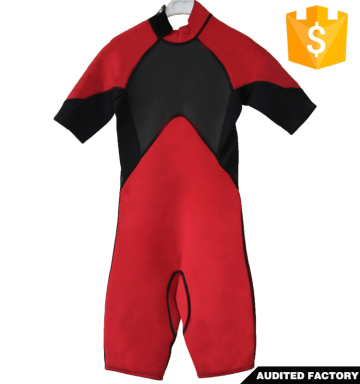 custom made kids and junior 3mm shorty wetsuit