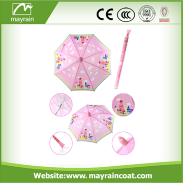 Silk Screen Printing Stright Umbrella with Logo