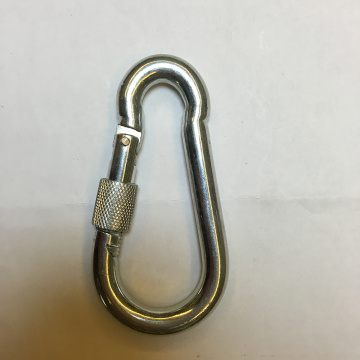 10MM Carabiner Snap hook med skruv för klättring