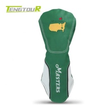Classic Design Masters Leather Golf Driver Cover for Augusta National Woods and Hybrids