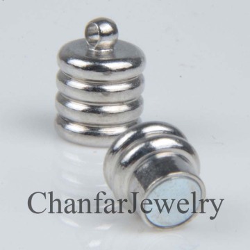 Round magnetic clasp /Lead Free/Nickel Free