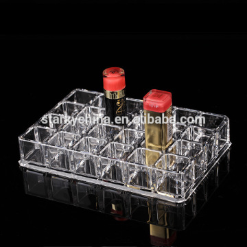 retail acrylic rotating lipstick display stand/acrylic nail polish stand/rotating acrylic lipstick holder