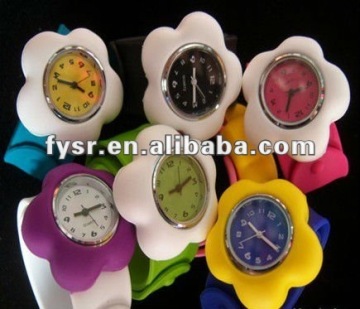 silicone children slap watch, silicone slap wrist,watch for child