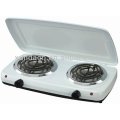 Hot Plate 2 Burner Durable dengan Penutup