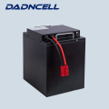 بطارية DADNCELL طويلة العمر LFP 48/60 / 72V 52/104/208/416 / 520Ah بطارية ليثيوم أيون لمركبة الهندسة الكهربائية