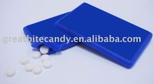 Rectangle Mint card with sugar free mints for promotion