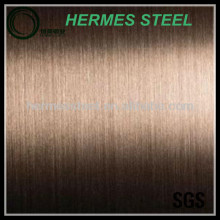 red bronze stainless steel hairline sheet