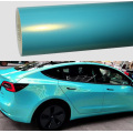 metallic fantasy ice-snow blue car wrap vinyl