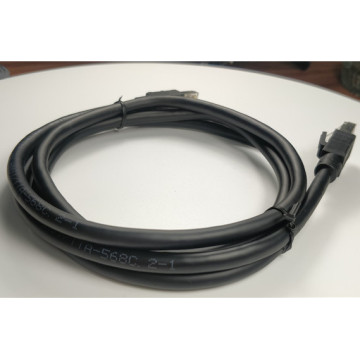 Cable de alta velocidad con conector RJ45 chapado en oro