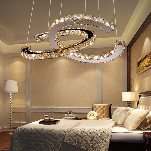 LEDER Single Crystal Pendant Ceiling Lights