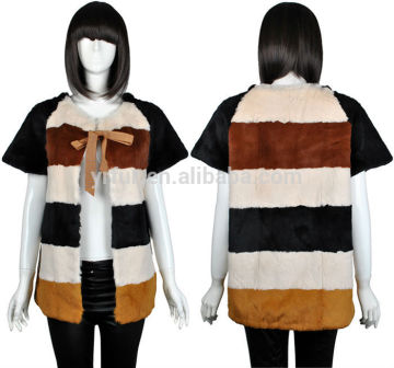 YR530 many colors sheared rabbit fur winter coat