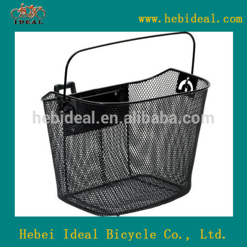 Removable bicycle basket