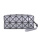 PVC clutch bags cosmetic zipper geometric makeup bag