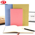 Impresión de cuaderno de diario de cubierta textil de lujo
