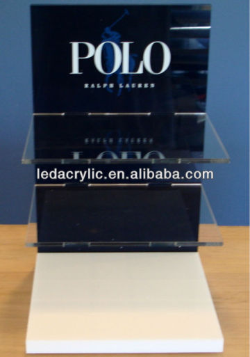 ACRYLIC RALPH LAUREN DISPLAY STAND FOR SUNGLASSES