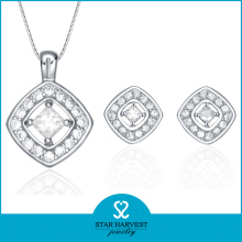 Rhodium plating jewelry set quotes silver