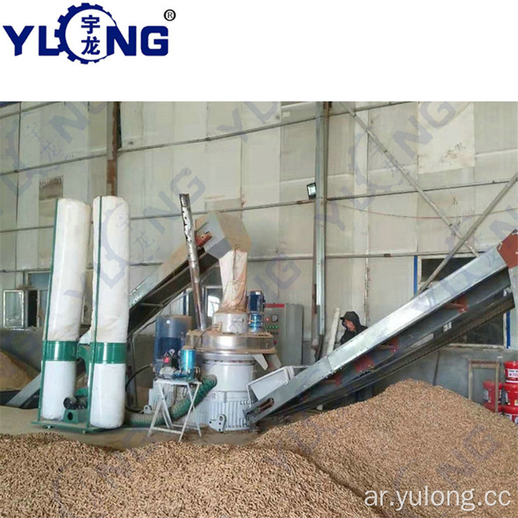 YULONG XGJ560 1.5-2TON / H جلود بذرة القطن بيليه الصحافة