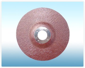 fiber glass backing for abrasive reinforcment
