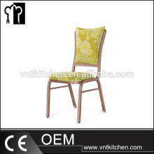 VNTJ119 aluminum stacking chair and stackable banquet chair