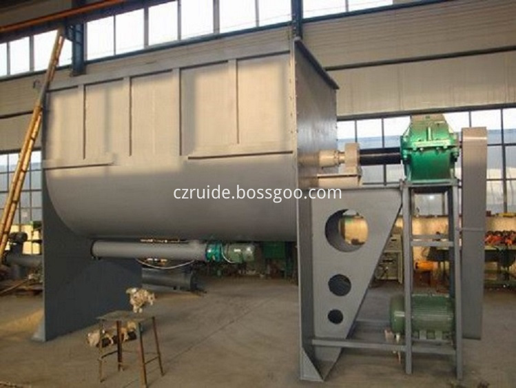 Fertilizer mixing machine WLDH Series Horizontal Ribbon Mixer