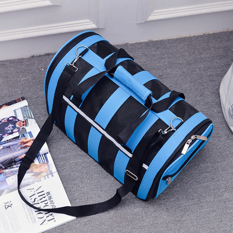 Outdoor pet cat dog travel bag pet carrying Portable Breathable Pet Bags Carrier Dog Tote Bag