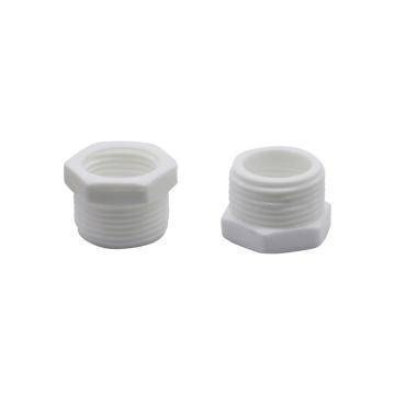 Plastic Hose Fittings Hex Reducer Bushing 1/2" Female thread to 3/4" Male thread Connector BSPT Thread Conversion Connector 1Pc