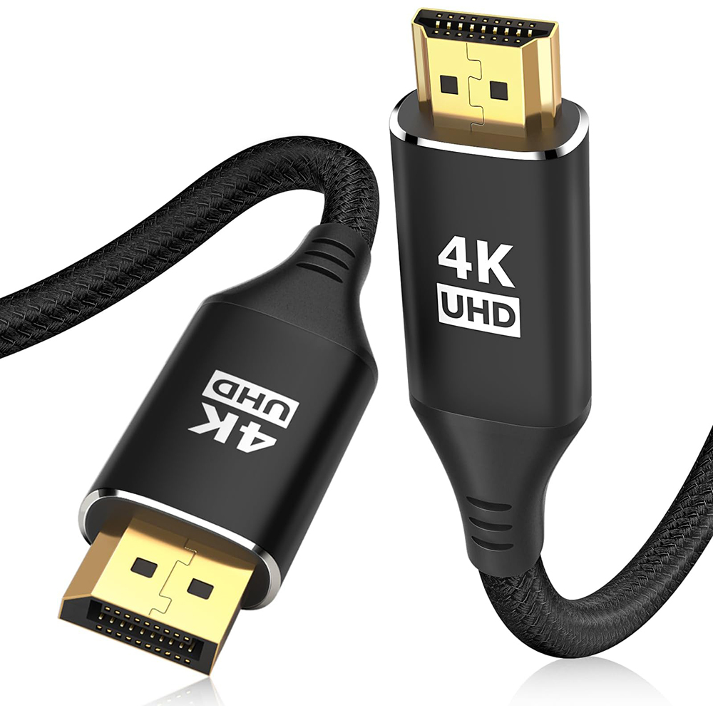 4K DisplayPort to HDMI Cable