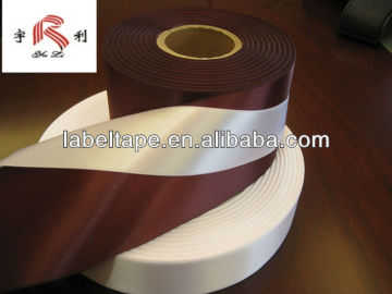 satin label fabric