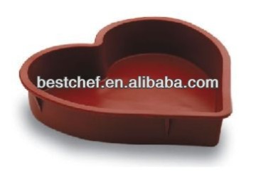 Heart pastry baking moulds