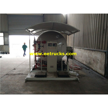 10000 Liters Mobile Cooking Gas Skid Stations