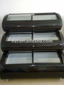 3 layer showcase bakery refrigerator showcase, Multilayer showcase