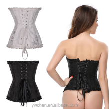 2022 Women's Red Lace Corset Victorian Slimming Body Shaper