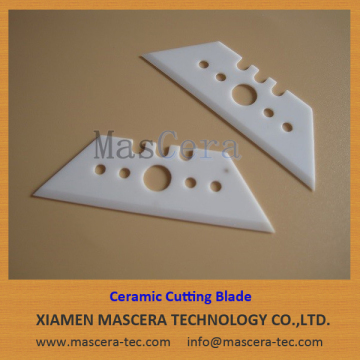 Zirconia ZrO2 Ceramic Trapezoid Trimmer knife Blade