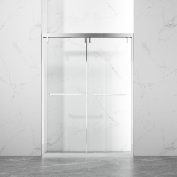 Double Sliding Shower Door with Soft Close