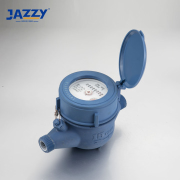 JAZZY Professional ISO 4064 Class B Plastic Seal Multi Jet Water Flow Meter Manufacturer