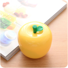 Q117 eco-friendly Colorful fruit plastic toothpick box with toothpick