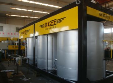 Continuous Production Rubber Modified Asphalt Produced