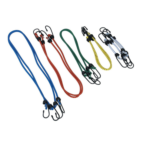 Fácil de usar 25 piezas de embalaje Bungee Elástico Cord Jar