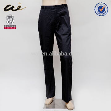 loose shape black color man pants;man formal pants;man winter pants