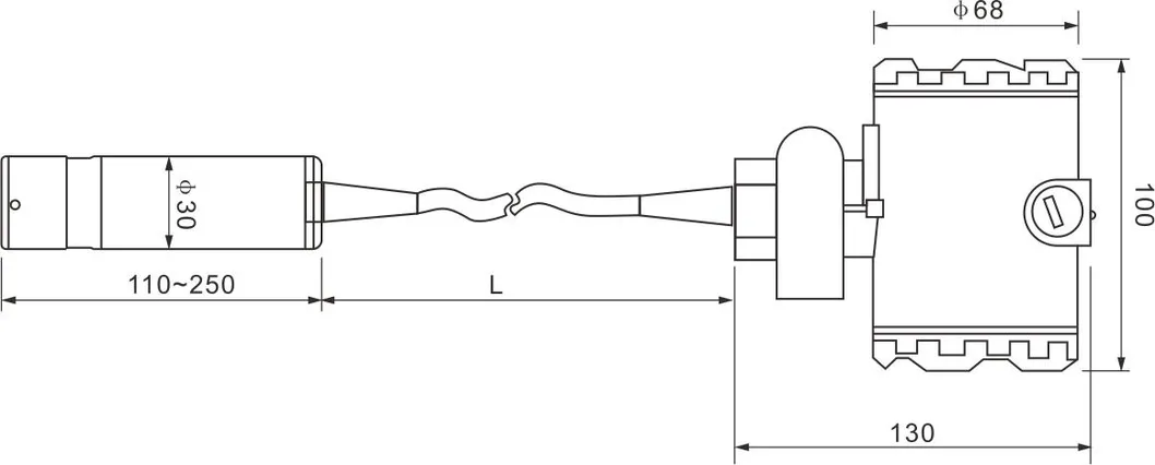Transmițător de nivel hidrostatic submersibil, design fiabil și rezistent la apă