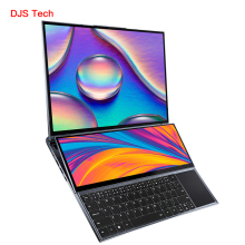 1614 inch independent work dual screen laptop