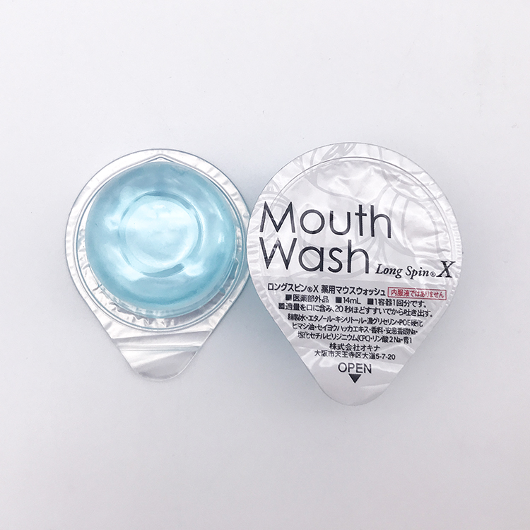 14 ml Natural portable jelly mouthwash for teeth whitening