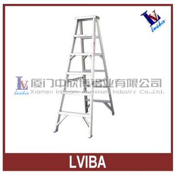 Double side ladder & competitive price of ladder & aluminium ladder price
