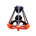 Mechanical hydraulic grab bucket for excavator crane