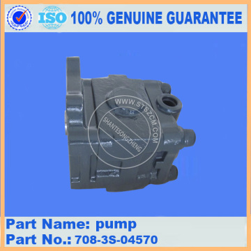 Pièces de rechange Komatsu PC50MR-2 pompe hydraulique 708-3S-00562 pour pièces hydrauliques