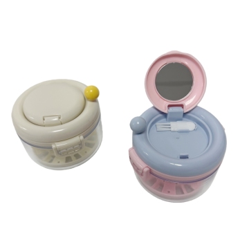 Manual Centrifugal Invisible Braces Cleaning and Storage Box, Specifically for Orthodontic Retainers and Dentures