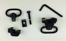 Quick Release Detach QD Sling Swivel Base / Single Point Swivel Sling Adapter QD Quick Detach With Bolt