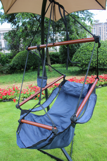 Air hanging chair with C stand hammock hanging chair