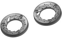 99% Alumina Electric Coffee Machines Makers Flat Burr