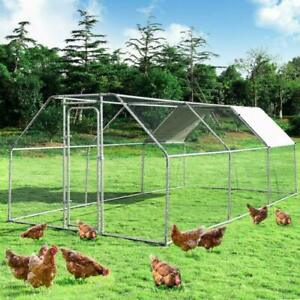 Factory Direct Sale Large Metal Hen House Cage Run Cheap Chicken Coop